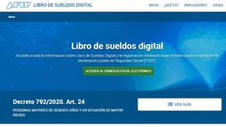 La AFIP amplia los usuarios y acciones del Libro de Sueldos Digital.