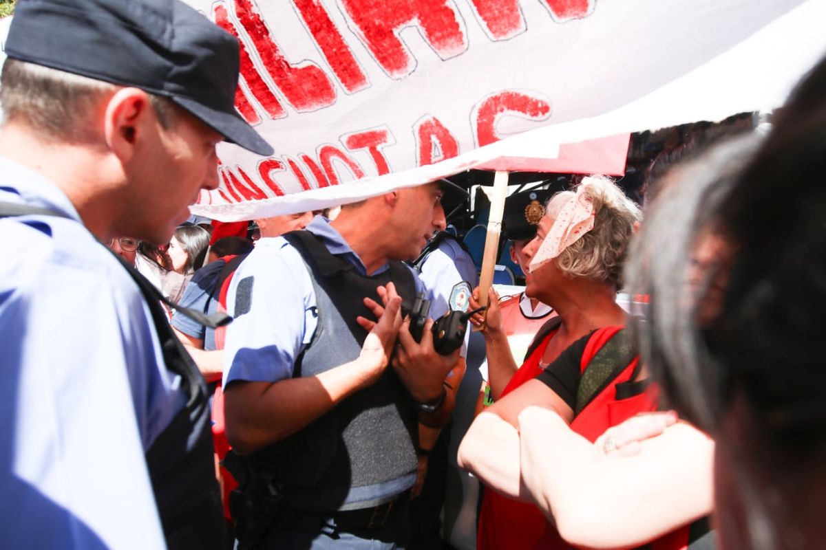 Raquel Blas también marchó antes del Carrusel en representación de SITEA.