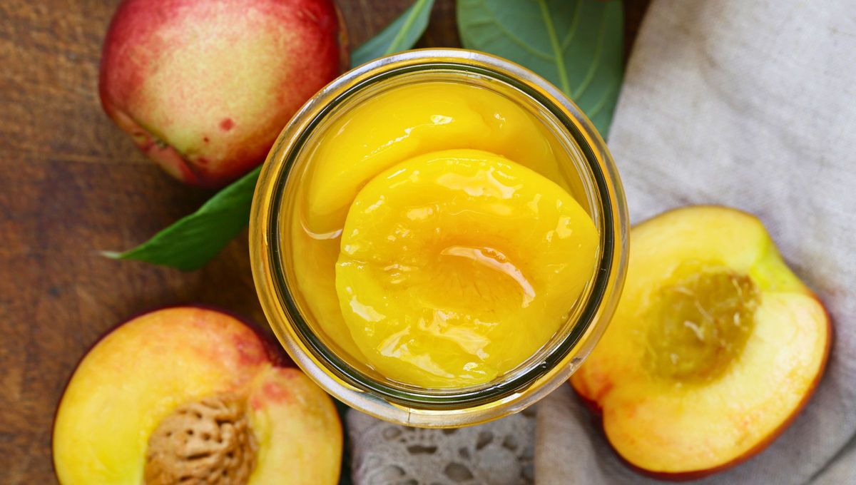 Con una lata de durazno y un poco de almíbar crea una trampa contra los mosquitos. Con una lata de durazno y un poco de almíbar crea una trampa contra los mosquitos.