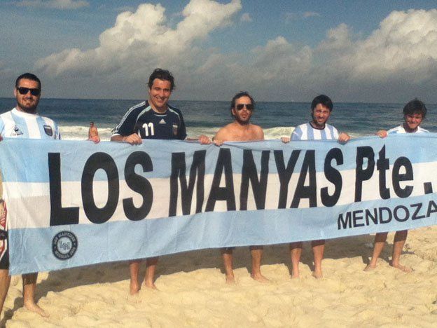 Día del Amigo: Los Manyas sellaron su amistad en el Mundial de Brasil