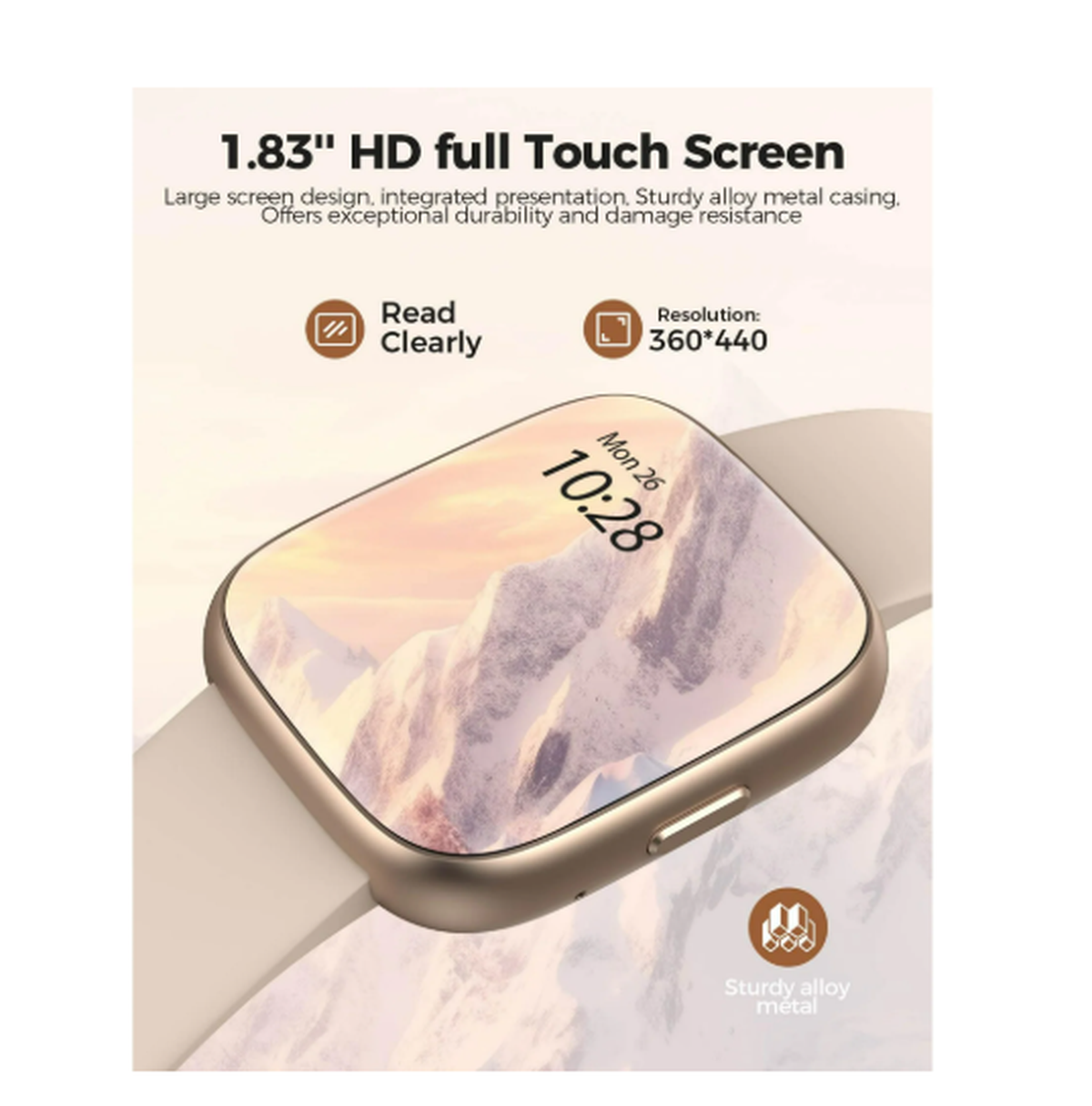 Aprovecha a comprar este elegante reloj inteligente en Walmart. Aprovecha a comprar este elegante reloj inteligente en Walmart.