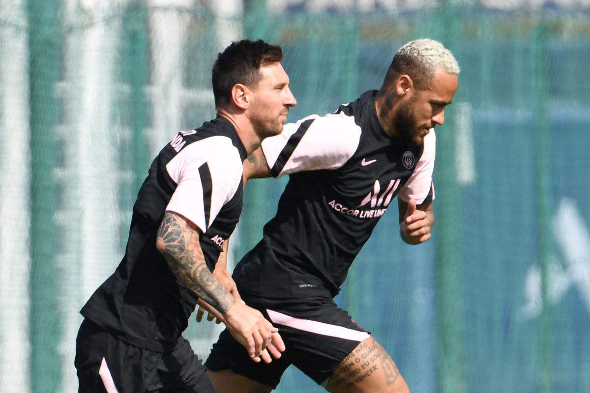 Messi y Neymar volvieron a reunirse en el PSG.