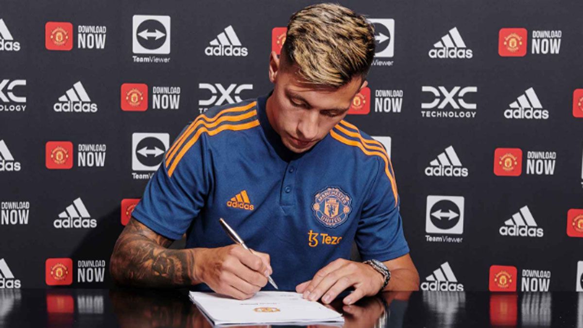 Lisandro Martínez y una transferencia récord para el fútbol argentino