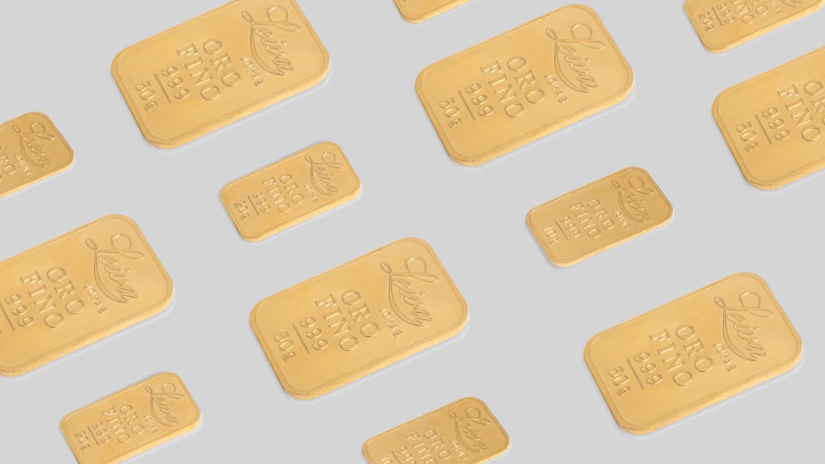 En Leiva Joyas, con sede en el primer piso del Mendoza Shopping (Av. de Acceso Este 3280, Guaymallén), se ofrece una línea completa de lingotes de 24 kilates, disponibles en presentaciones de 1, 5, 10, 20 y 50 gramos. En Leiva Joyas, con sede en el primer piso del Mendoza Shopping (Av. de Acceso Este 3280, Guaymallén), se ofrece una línea completa de lingotes de 24 kilates, disponibles en presentaciones de 1, 5, 10, 20 y 50 gramos.