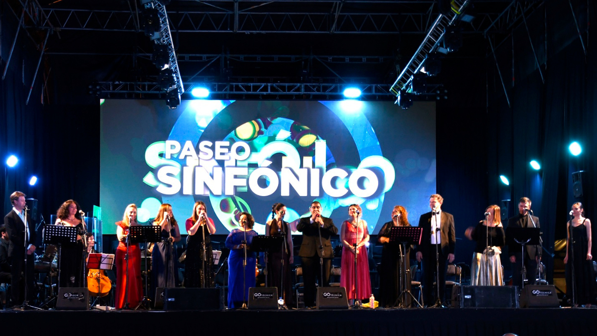 Este domingo finaliza la edición Paseo Sinfónico con bandas en vivo y food tracks en la plaza del Unimev.