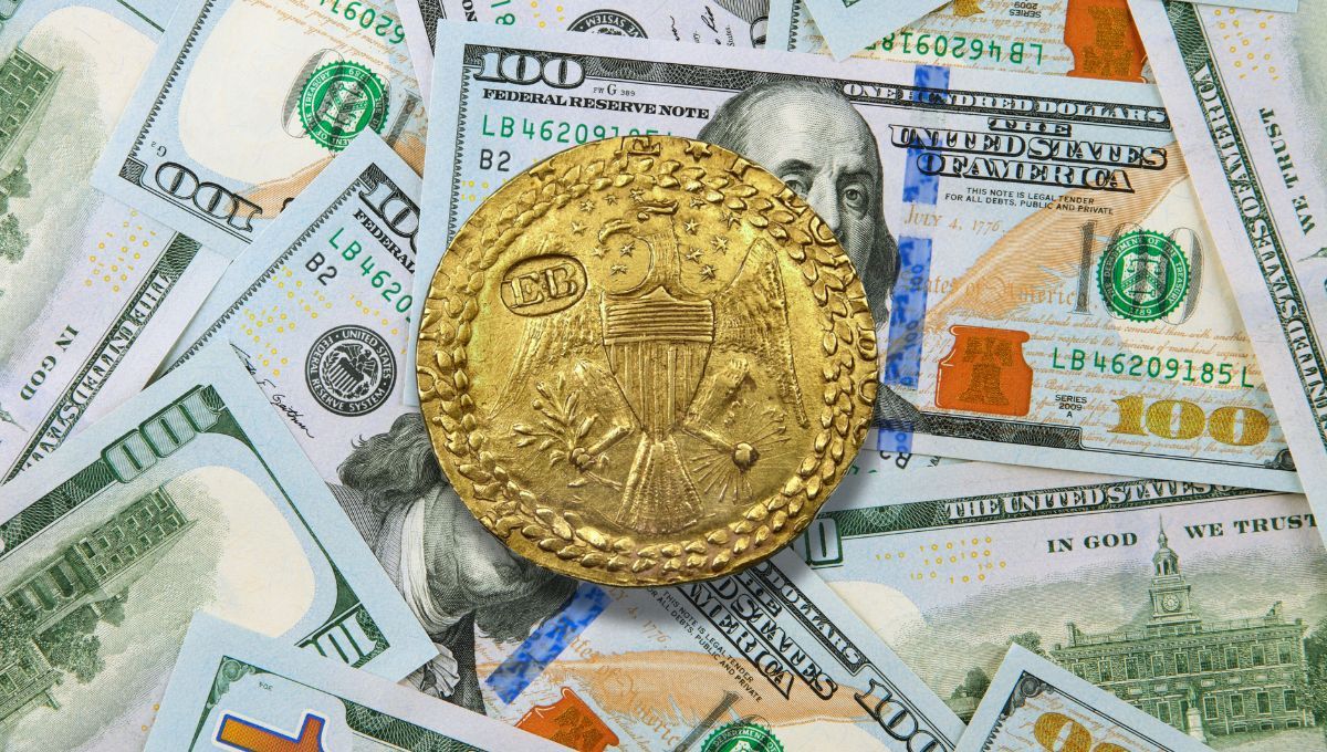 Una rara moneda, hecha de oro, que cuesta más de 9 millones de dólares&nbsp;
