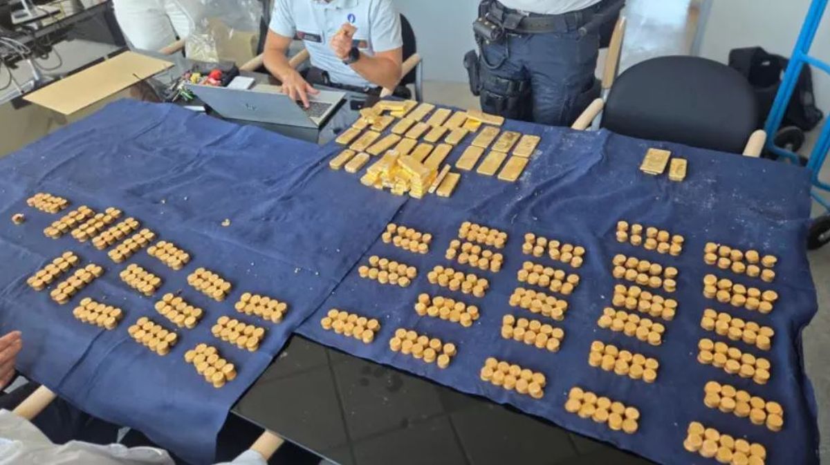 El oro que las autoridades ya tienen en su poder. Hay que definir hacia d&oacute;nde ir&aacute;. Foto: BBC&nbsp;