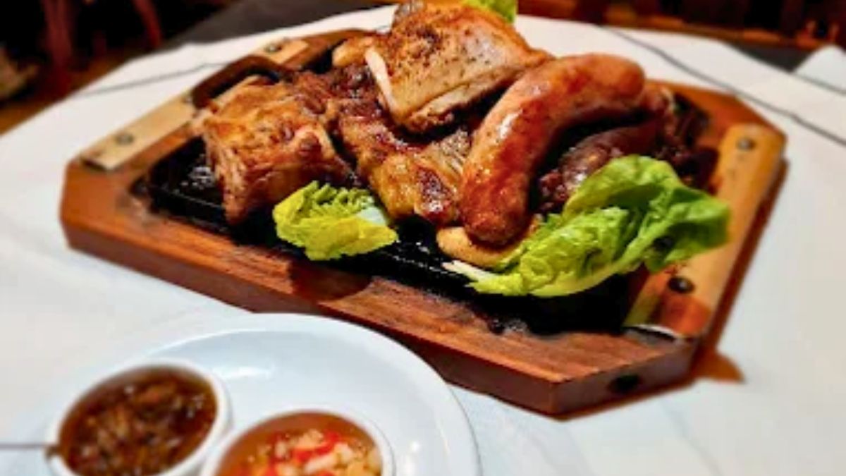 El salmón tiene un económico precio en este bodegón.