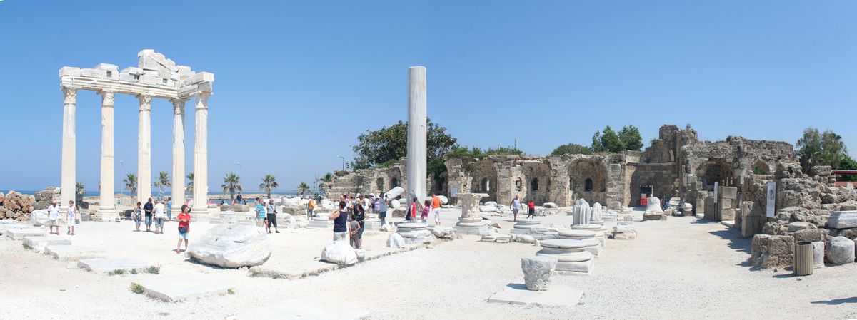 Este templo es una joya para el turismo en Turquía. Este templo es una joya para el turismo en Turquía.