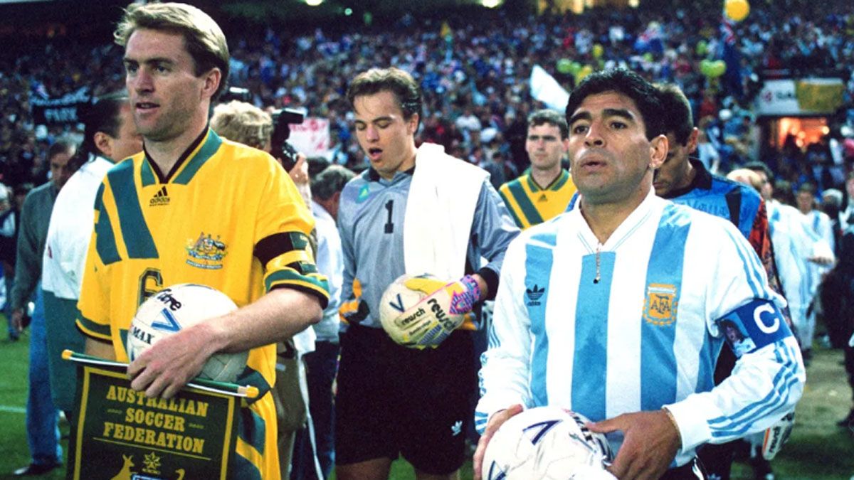 Australia y Argentina jugaron una histórica serie en 1993