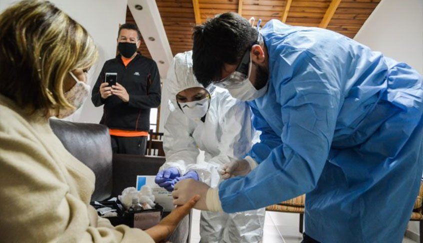 Cien vecinos de Maipú dieron negativo a los testeos rápidos y uno fue internado