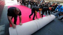 La Academia ya instaló la alfombra roja