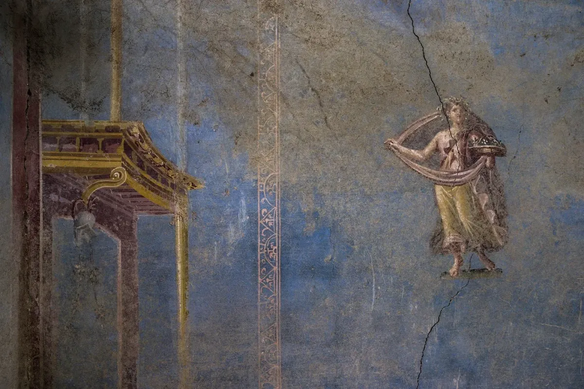 El color azul sólo era utilizado para lugares de importancia. El color azul sólo era utilizado para lugares de importancia.