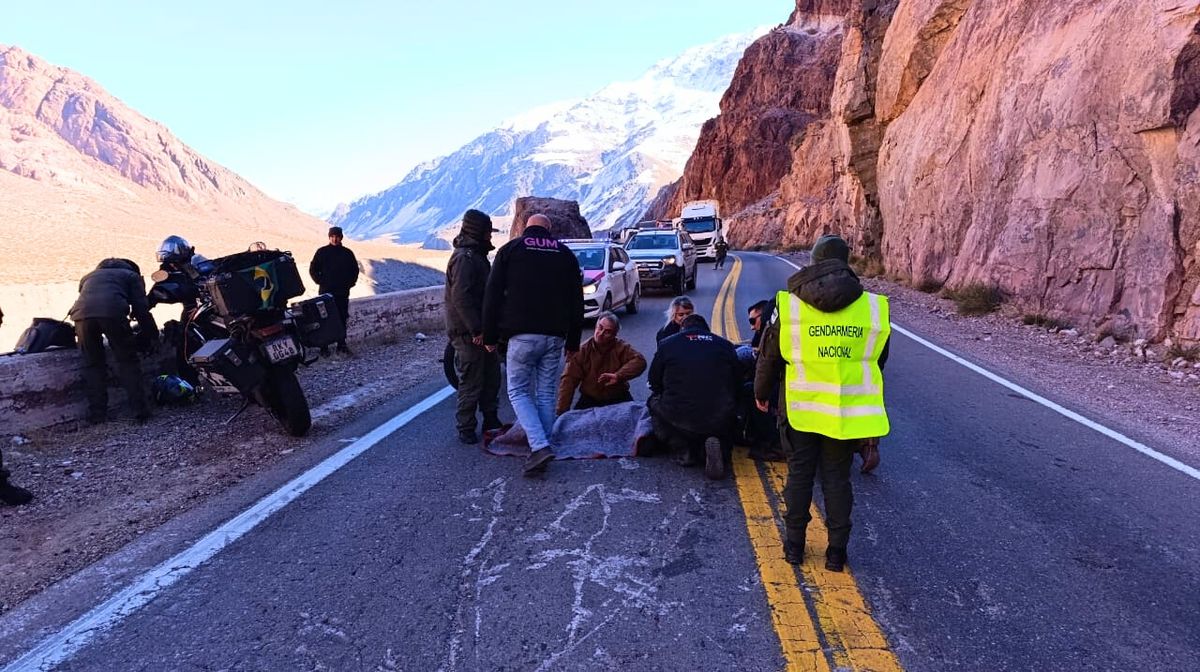 La mujer herida en el accidente en moto en la Ruta 7.
