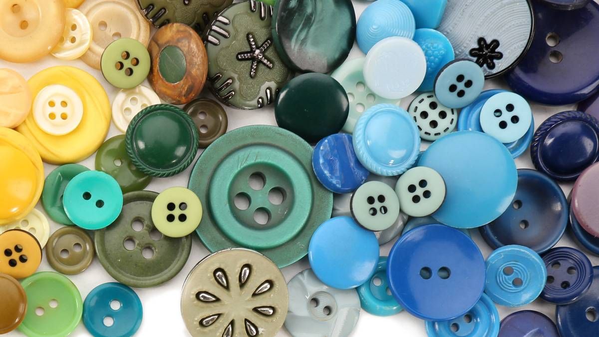 Recicla los botones guardados que tienes en casa y conviértelos en esta hermosa idea