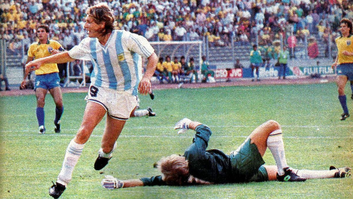 Caniggia es el autor de un gol hist&oacute;rico a Brasil en el Mundial de 1990.