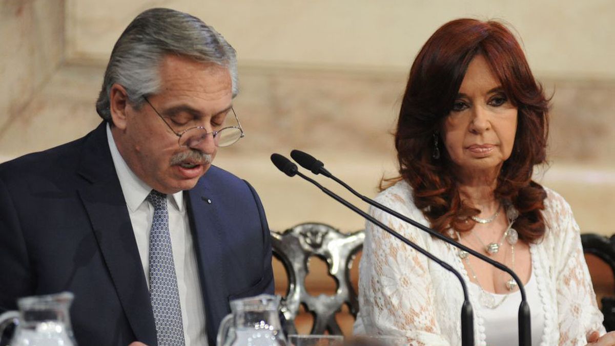 Alberto Fernández y Cristina Kirchner.