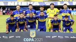 El futbolista jugó con la camiseta de Boca en la temporada 2021.
