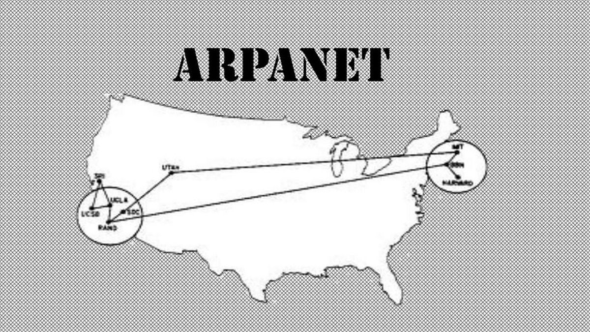 Primer uso del predecesor de internet ARPANET Primer uso del predecesor de internet ARPANET