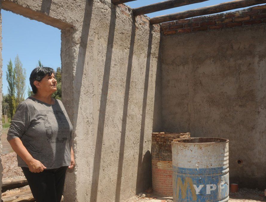 Nélida Rojas, referente de la Tupac Amaru en Mendoza, estuvo detenida y sigue bajo proceso judicial.