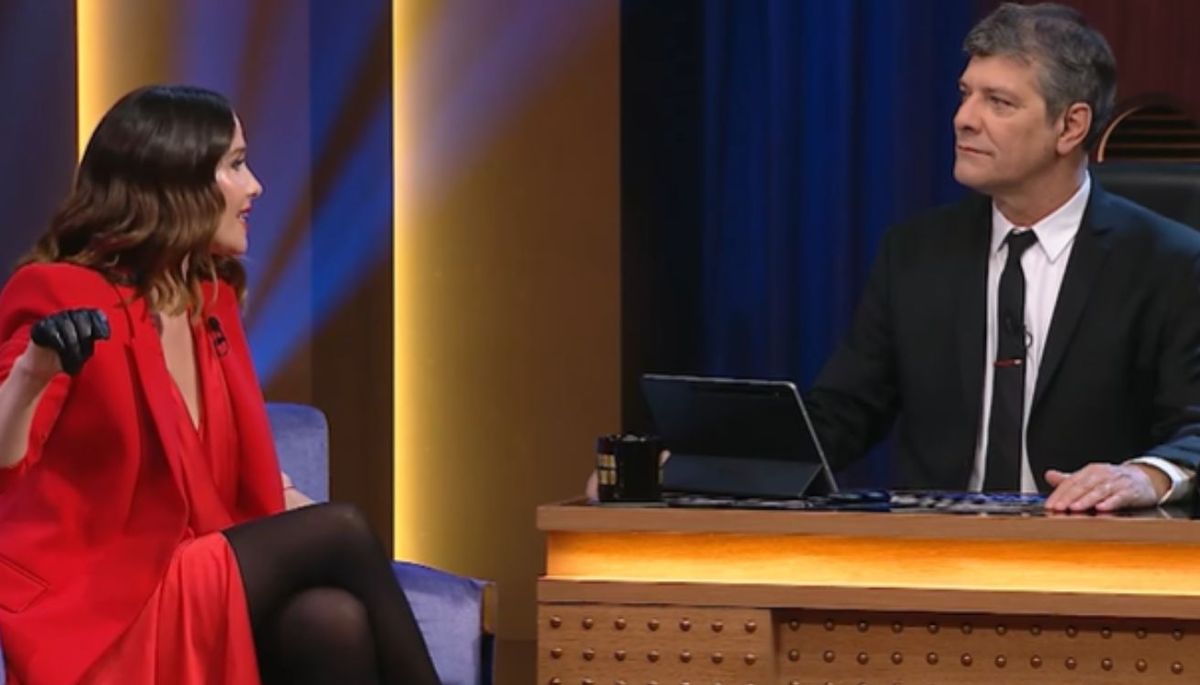 Natalia Oreiro fue al programa de Mario Pergolini. Imagen: El Trece. Natalia Oreiro fue al programa de Mario Pergolini. Imagen: El Trece.