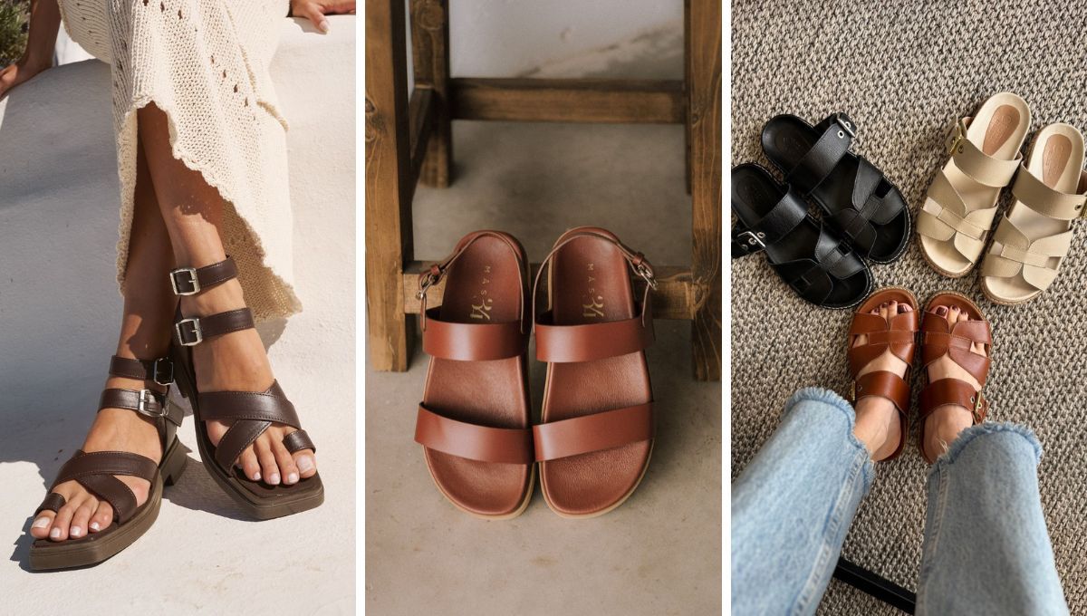 Este verano se usará mucho el color marrón en el calzado. Este verano se usará mucho el color marrón en el calzado. 