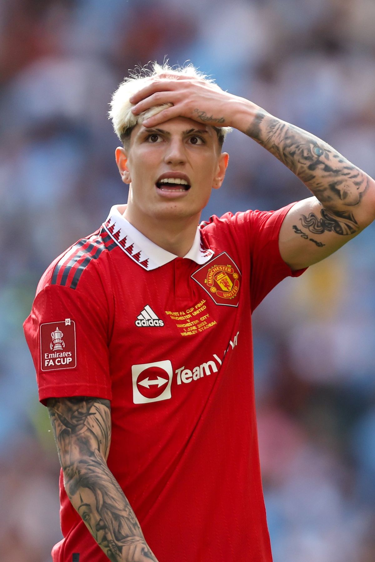 Garnacho no pudo lograr su segundo título en el Manchester United Garnacho no pudo lograr su segundo título en el Manchester United