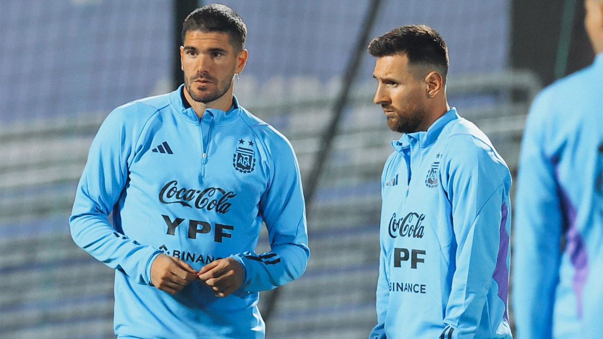 La Selección argentina recibió el apoyo de Jürgen Klinsmann, histórico jugador de Alemania. Foto: gentileza Tatografías.