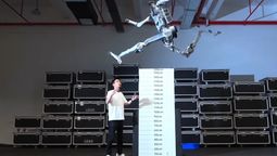 El robot puede saltar dos metros de altura.&nbsp;