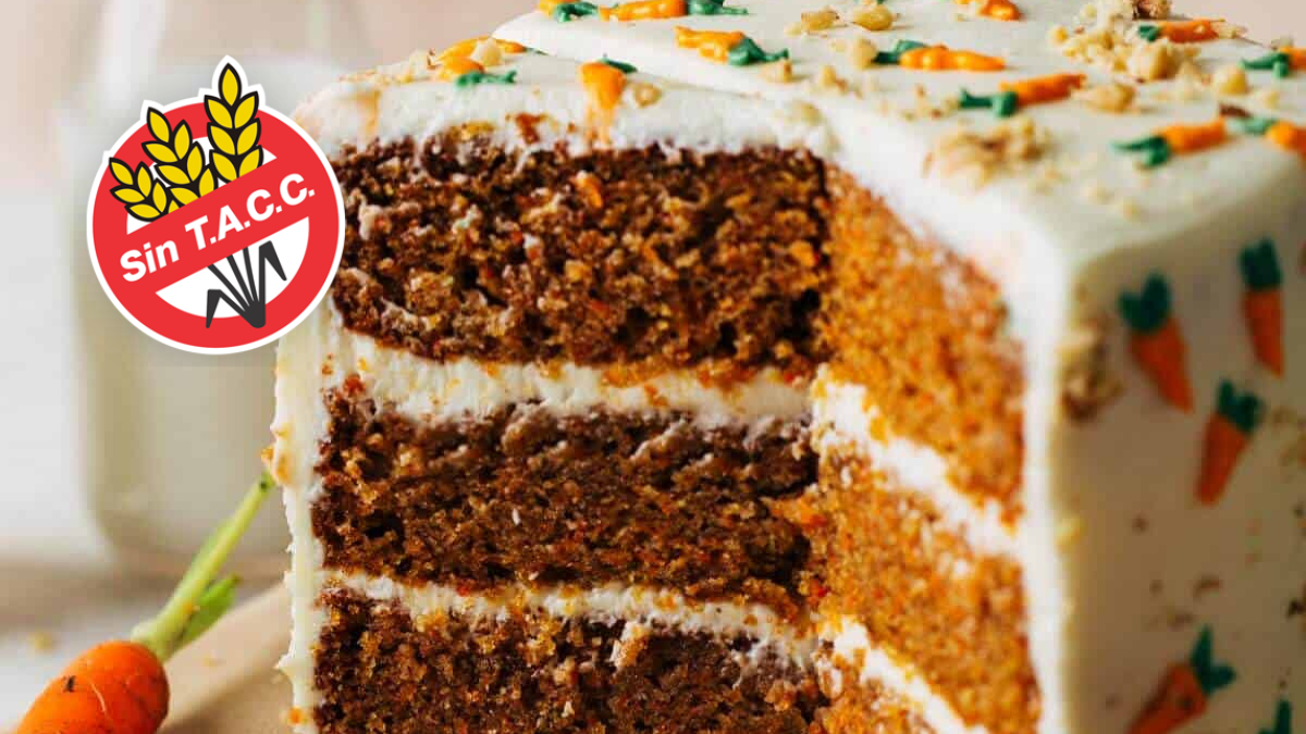 Esta receta de carrot cake sin TACC que te encantará. Además, lleva pocos ingredientes y es muy fácil de preparar. Esta receta de carrot cake sin TACC que te encantará. Además, lleva pocos ingredientes y es muy fácil de preparar.