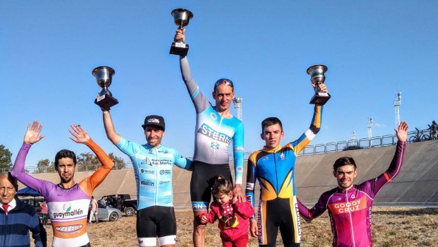 Matías Stern, el mejor de la tercera fecha del Mendocino de Pista 2019