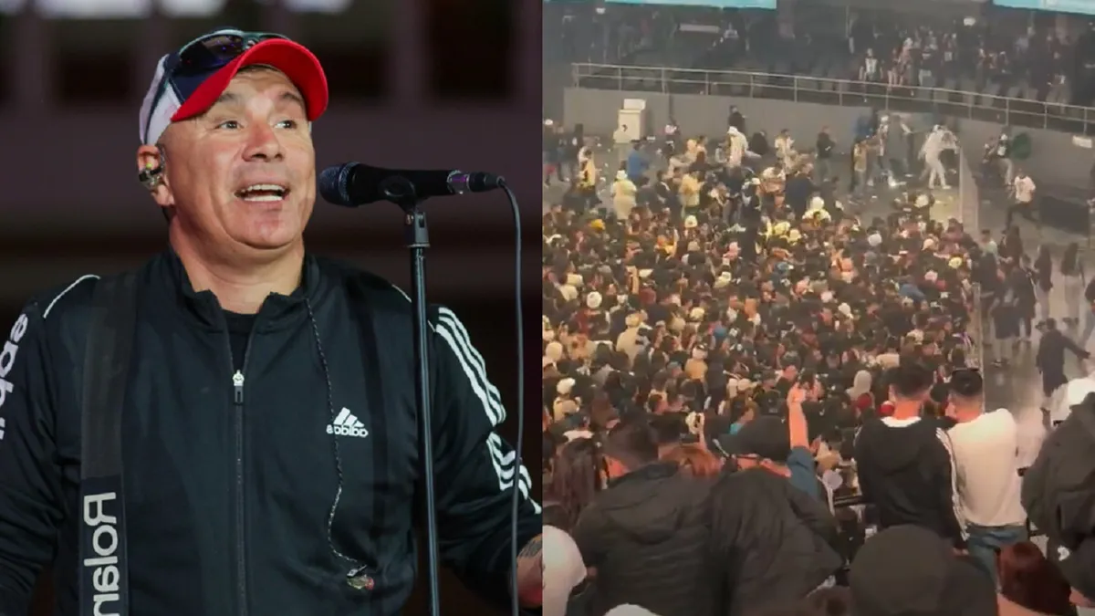 Tr&aacute;gico show. Un recital de Damas Gratis termin&oacute; con serios incidentes y un muerto.