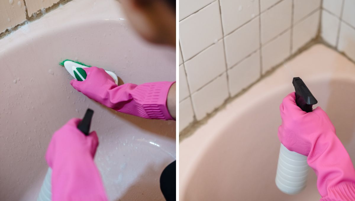 Aplicá este jabón casero en azulejos, bañera, inodoro, etc. Aplicá este jabón casero en azulejos, bañera, inodoro, etc. 