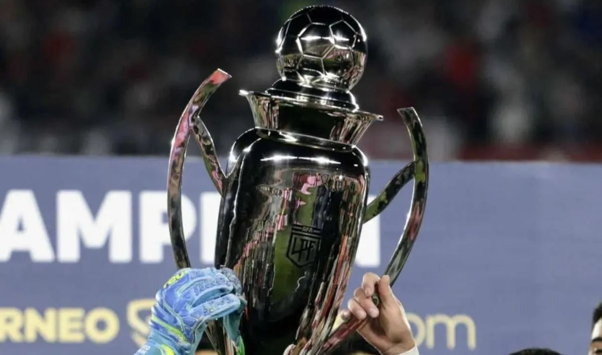 El trofeo de la Liga Profesional al que aspiran los 30 equipos de la Primera Divisi&oacute;n.