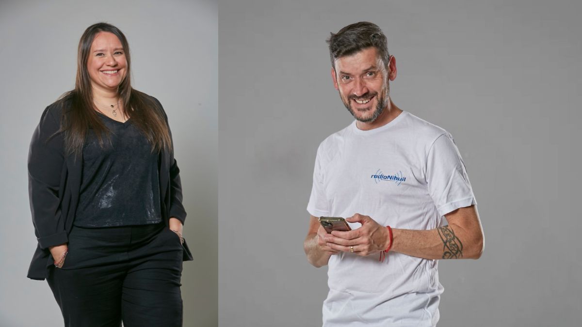 Soledad Segade y Matías Pascualetti hacen Informe Nihuil. Soledad Segade y Matías Pascualetti hacen Informe Nihuil.