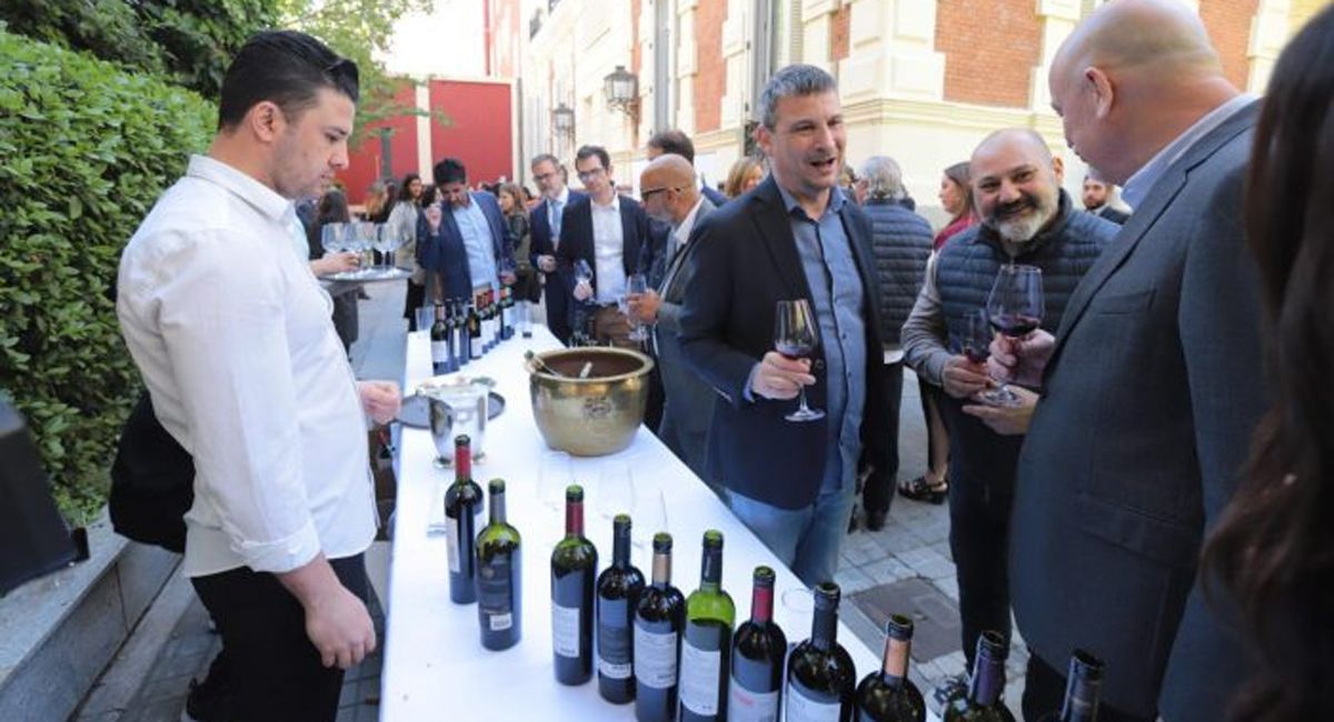 Degustación de vinos mendocinos en Madrid.