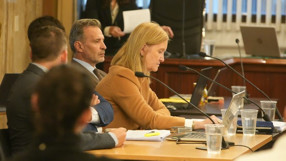 Los fiscales del juicio contra Walter Bento, Dante Vega y María Gloria André.