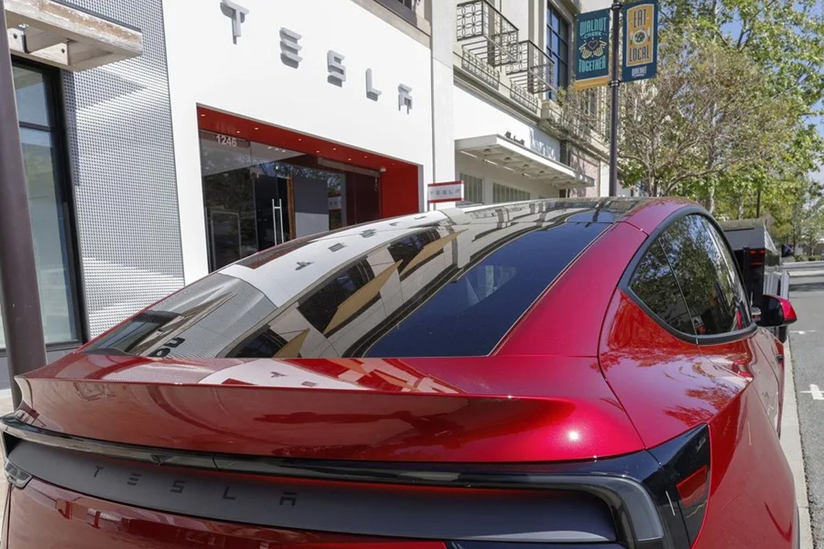 Un Tesla Model Y (Archivo). Crédito: EFE/EPA/ John G. Mabanglo. Un Tesla Model Y (Archivo). Crédito: EFE/EPA/ John G. Mabanglo.