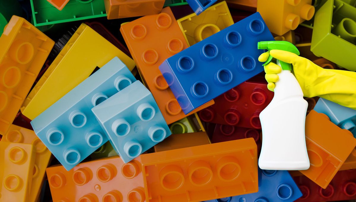 ¿Cómo puedo limpiar los ladrillos de juguete de los niños?: con un truco casero