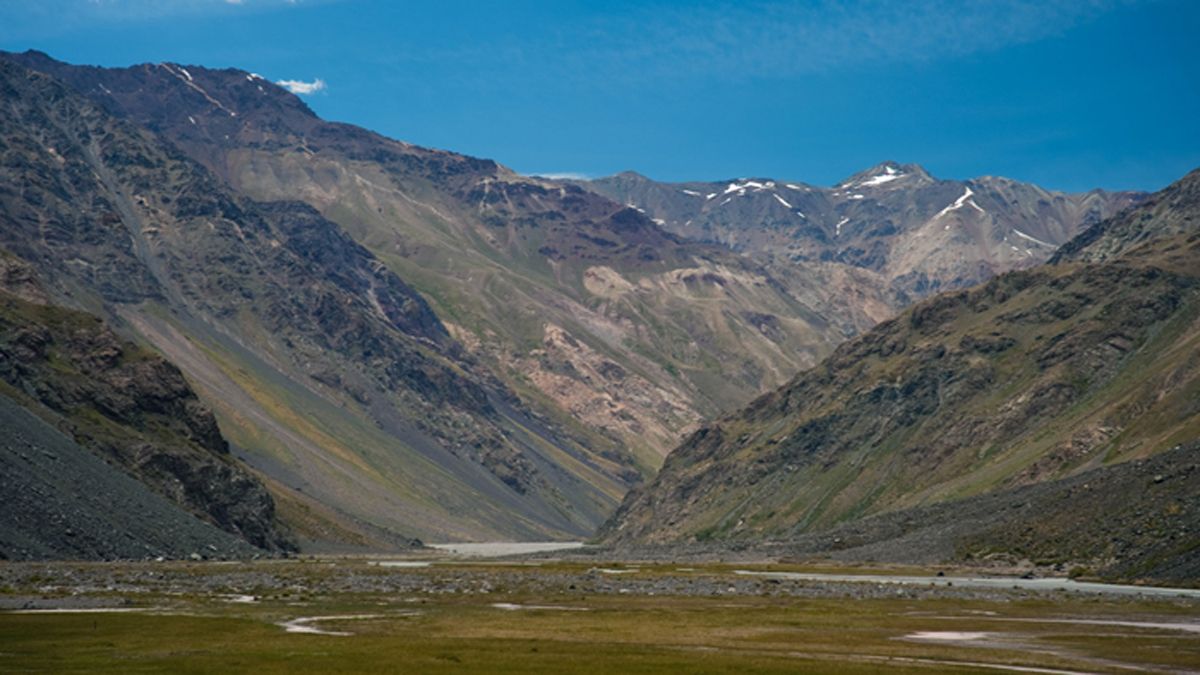 Las Leñas. Desde San Rafael se pide que se reactive el proyecto de un paso a Chile por este lugar.