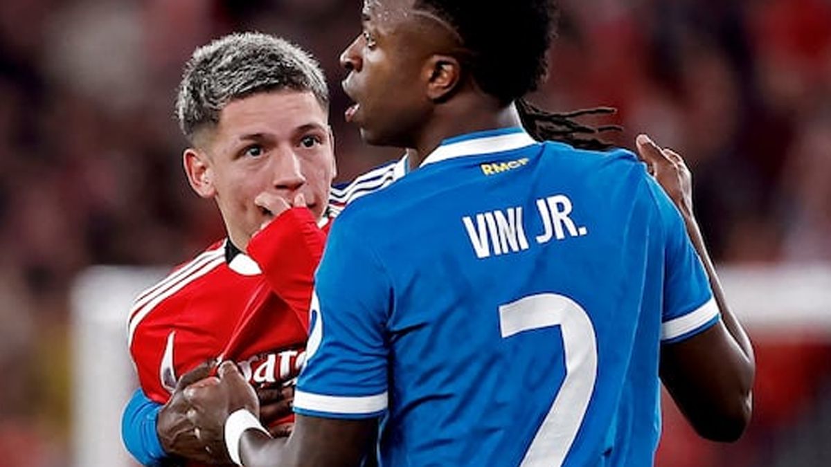 Prestianni insultó a Vinicius.