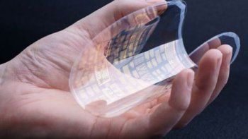 Crearon microprocesadores flexibles con semiconductores orgánicos