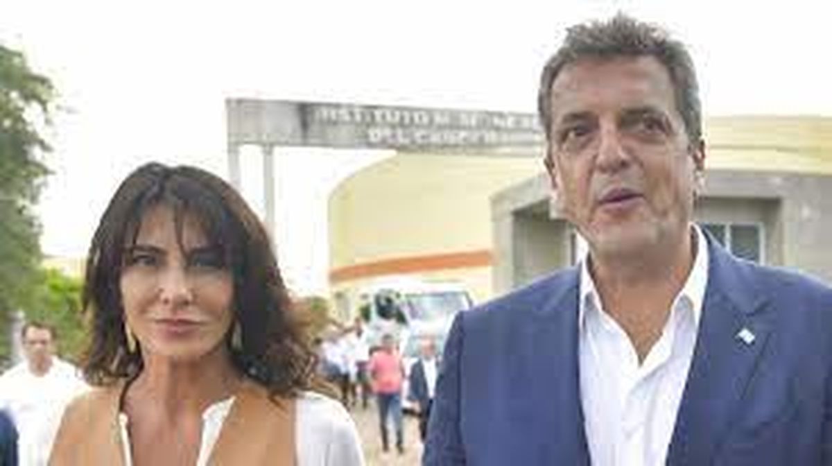 La diputada nacional de Córdoba Federal Natalia De la Sota y Sergio Massa.