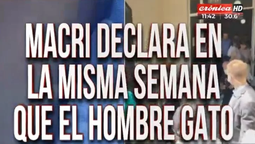 Las ocurrentes placas de Crónica durante la indagatoria de Macri