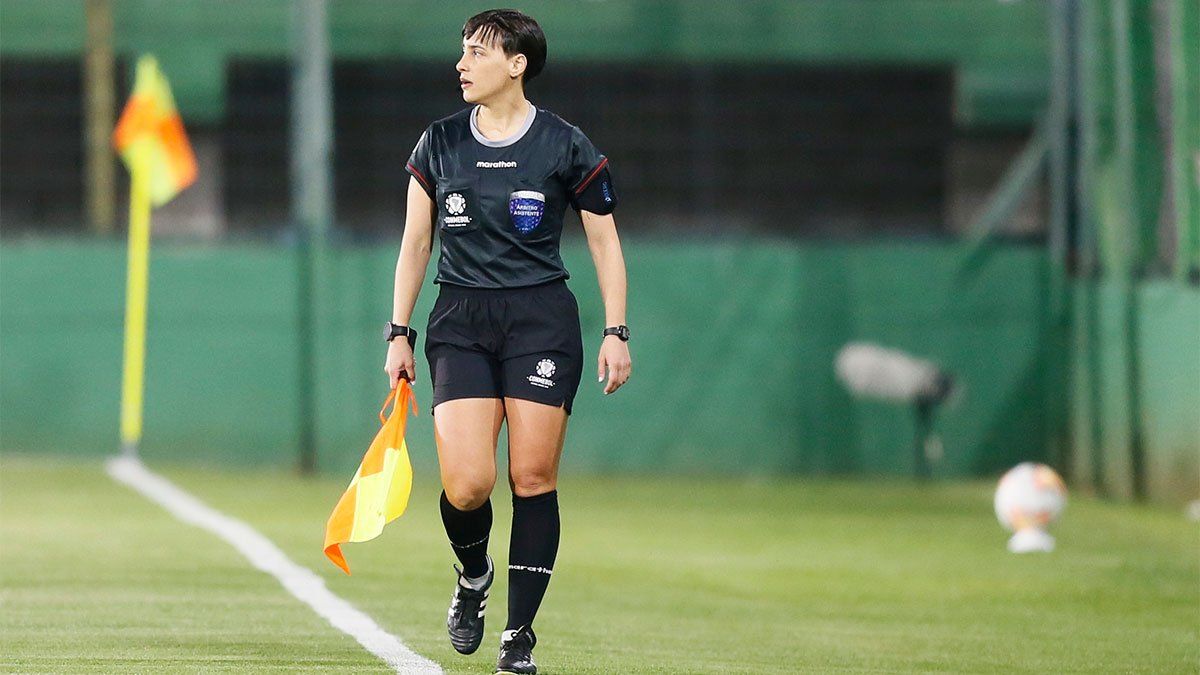 Daiana Milone hizo historia grande al ser una de las primeras mujeres en Libertadores.