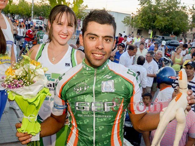 Laureano Rosas mandó en la segunda etapa de la Vuelta a San Juan