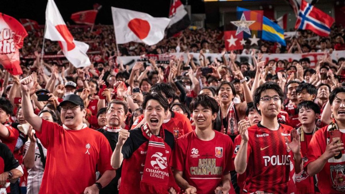 Hinchas del Urawa Red Diamonds protagonizaron una hilarante escena en la previa al debut de su equipo contra River Plate en el Mundial de Clubes.