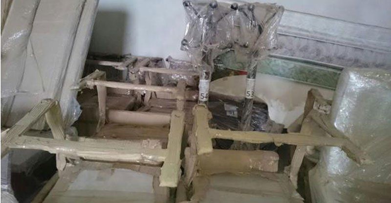 Hallan muebles para el Hotel Alto Calafate en un depósito de Lázaro Báez