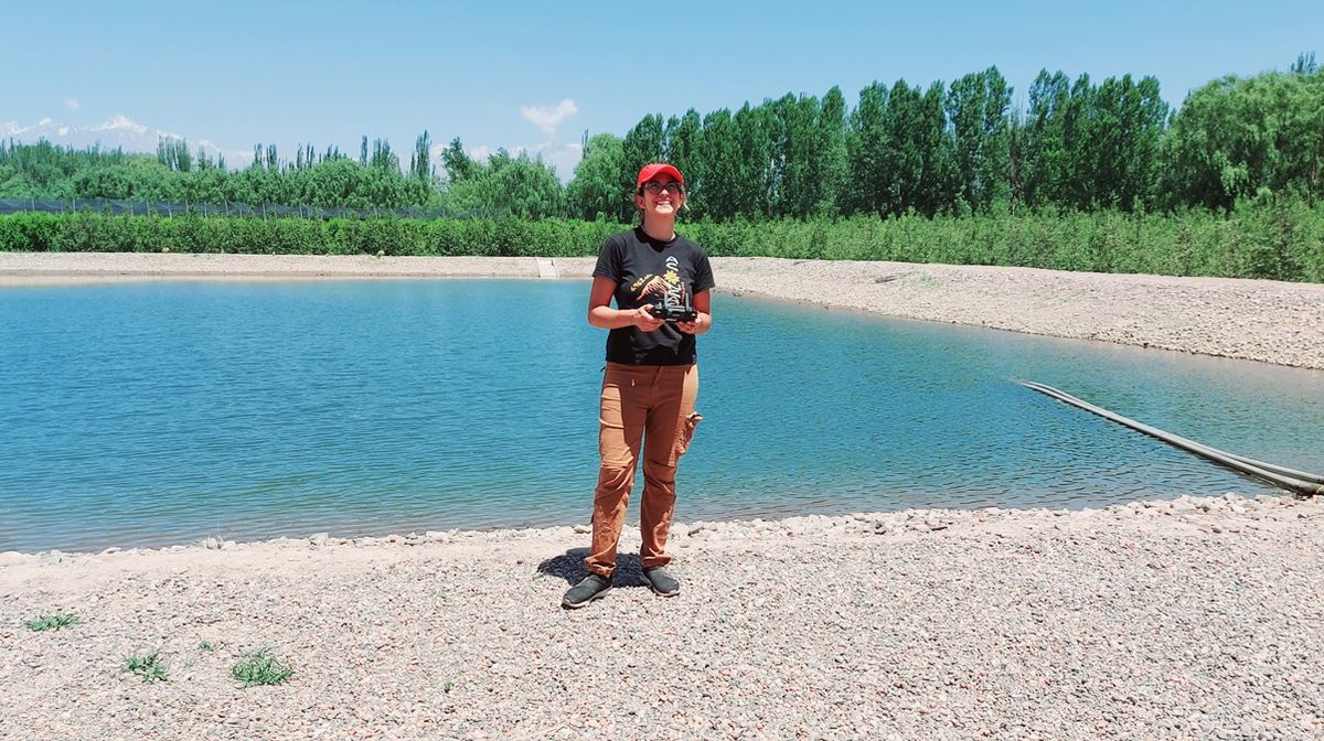 Luego de la pandemia, decidieron instalarse en Mendoza, especialmente por los viñedos y frutales.