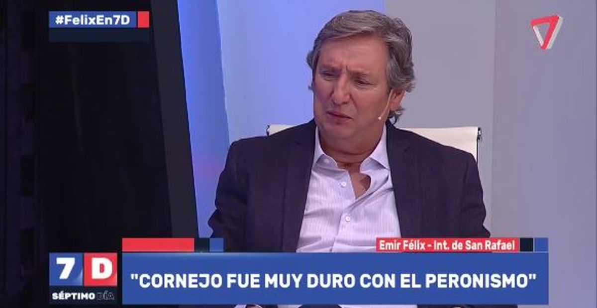 Emir Félix se quejó de que el gobernador Alfredo Cornejo lideró una campaña para extraer al peronismo de la provincia. Emir Félix se quejó de que el gobernador Alfredo Cornejo lideró una campaña para extraer al peronismo de la provincia.